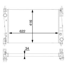 MAHLE Aftermarket CR 1582 000S