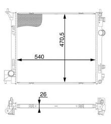 MAHLE Aftermarket CR 1594 000S