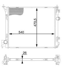 MAHLE Aftermarket CR 1596 000S