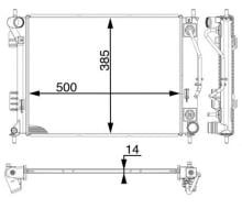 MAHLE Aftermarket CR 1973 000P