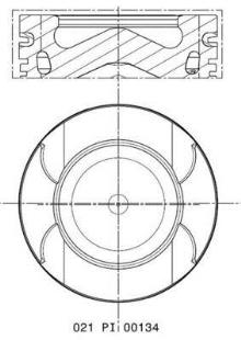 MAHLE Aftermarket 021 PI 00134 002