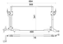 MAHLE Aftermarket AC 182 001S