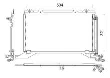 MAHLE Aftermarket AC 208 000S