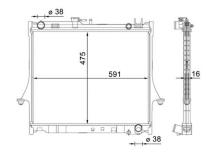 MAHLE Aftermarket CR 1661 000S