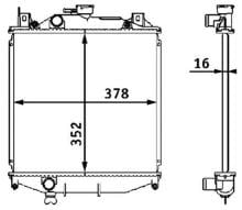 MAHLE Aftermarket CR 201 000S
