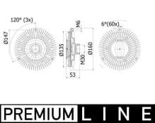 MAHLE Aftermarket CFC 74 000P