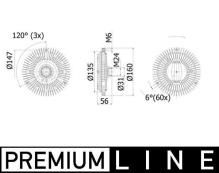 MAHLE Aftermarket CFC 93 001P