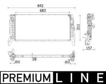 MAHLE Aftermarket CR 2201 000P