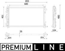 MAHLE Aftermarket CR 2225 000P