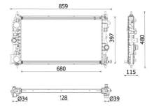 MAHLE Aftermarket CR 2633 000P