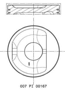 MAHLE Aftermarket 007 PI 00167 000