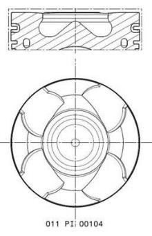 MAHLE Aftermarket 011 PI 00104 002