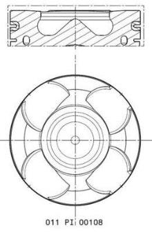 MAHLE Aftermarket 011 PI 00108 000