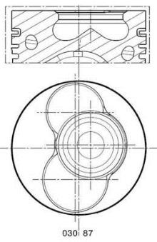 MAHLE Aftermarket 030 87 00