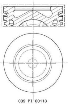 MAHLE Aftermarket 039 PI 00113 010