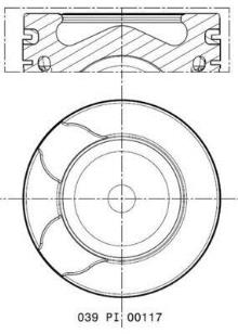 MAHLE Aftermarket 039 PI 00117 001