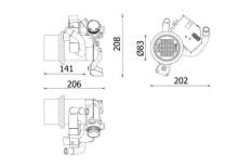 MAHLE Aftermarket CE 39 000P