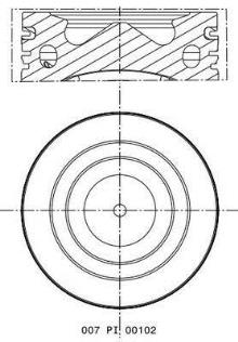 MAHLE Aftermarket 007 PI 00102 000