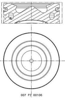 MAHLE Aftermarket 007 PI 00106 001