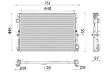 MAHLE Aftermarket CR 2640 001P