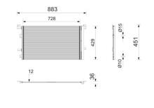 MAHLE Aftermarket AC 1216 000P