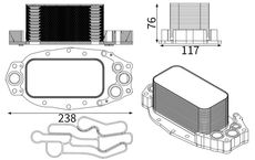 MAHLE Aftermarket CLC 253 001S