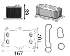 MAHLE Aftermarket CLC 421 000S