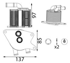 MAHLE Aftermarket CLC 429 000S