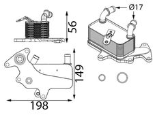 MAHLE Aftermarket CLC 444 000S