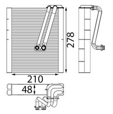 MAHLE Aftermarket AE 252 000S