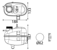 MAHLE Aftermarket CRT 164 000S