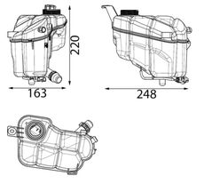 MAHLE Aftermarket CRT 244 000S