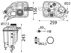 MAHLE Aftermarket CRT 350 000S