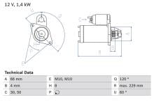 BOSCH 0 986 020 501