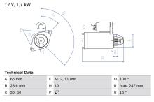 BOSCH 0 986 024 030