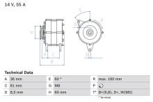 BOSCH 0 986 036 020