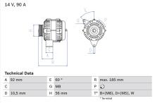 BOSCH 0 986 040 180