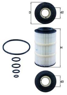 KNECHT FILTER OX 345/7D