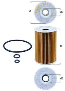 Filtro de aceite KNECHT FILTER OX 388D