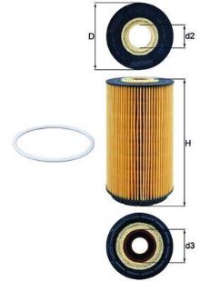 KNECHT FILTER OX 557D