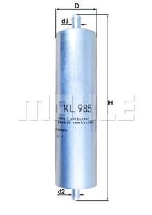 KNECHT FILTER KL 985