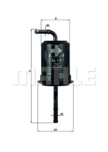 KNECHT FILTER KL 117