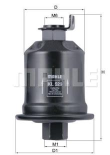 KNECHT FILTER KL 529