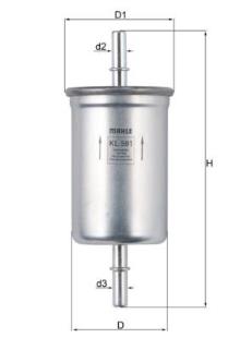 KNECHT FILTER KL 591