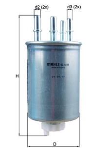 KNECHT FILTER KL 1044