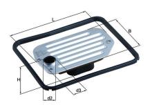 KNECHT FILTER HX 85D