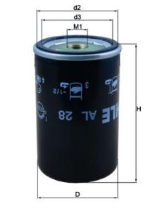 KNECHT FILTER AL 28