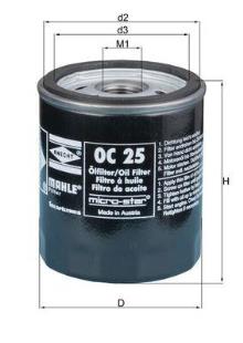 KNECHT FILTER OC 25