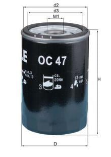 KNECHT FILTER OC 47 OF