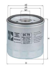 KNECHT FILTER OC 78